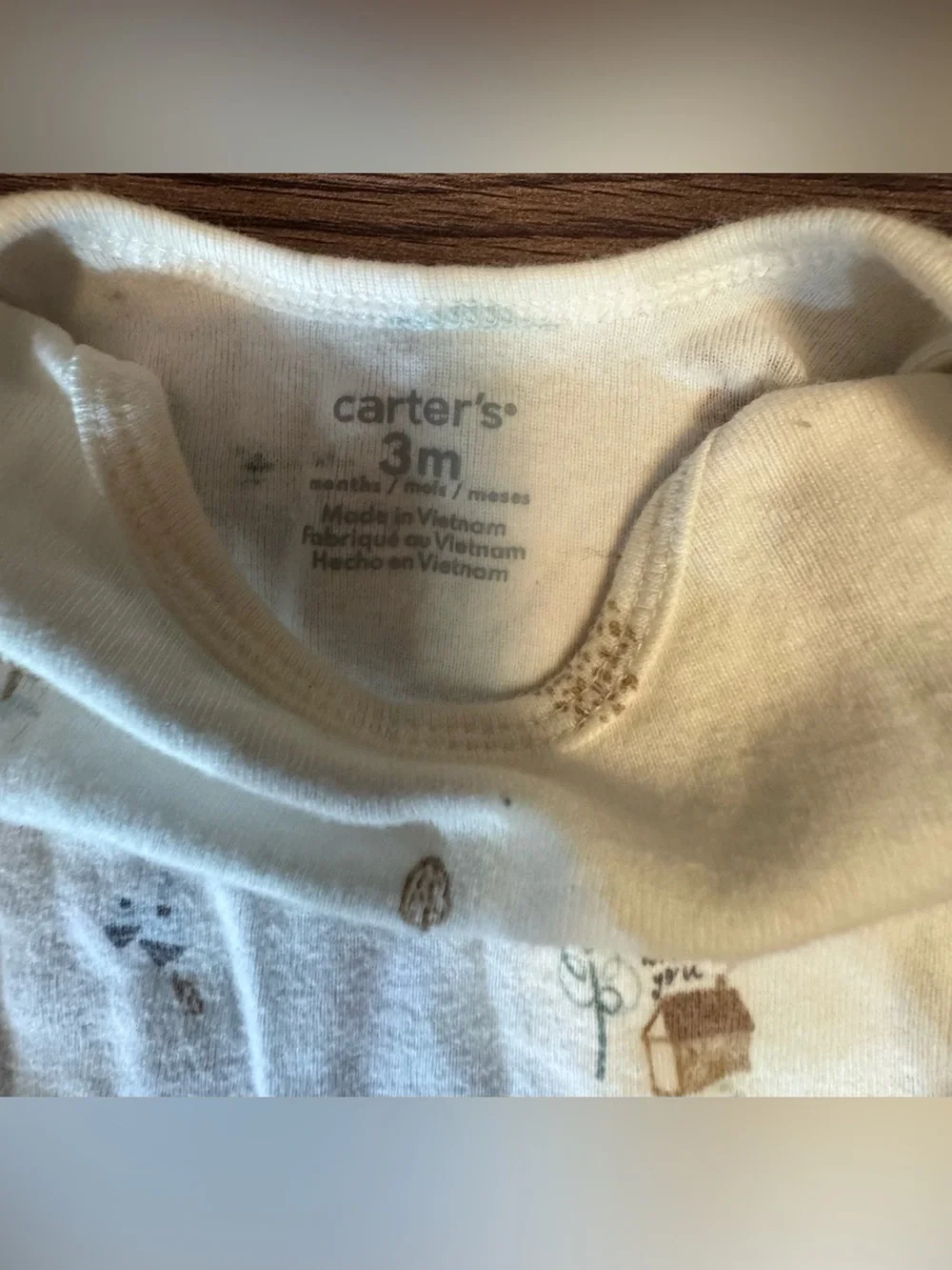 Carter's Long-Sleeve Baby Bodysuit Bundle in Blue, Red, Green, Gray